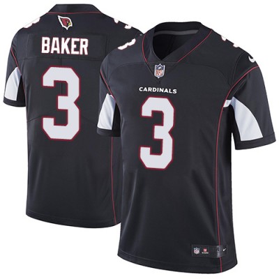 Nike Arizona Cardinals #3 Budda Baker Black Alternate Men's Stitched NFL Vapor Untouchable Limited Jersey
